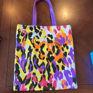 Diane Von Furstenberg (DVF) Coated Canvas Beach Tote